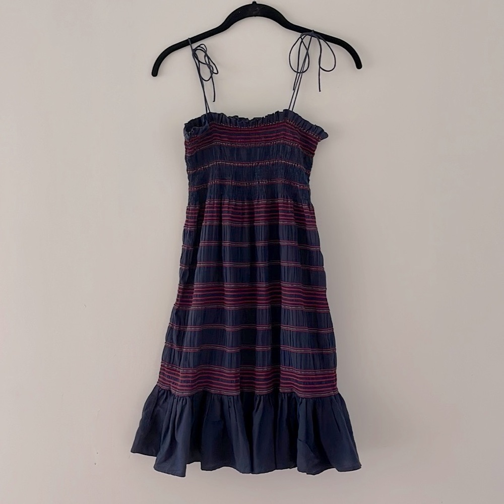 J. Crew Plaid Midi Dress